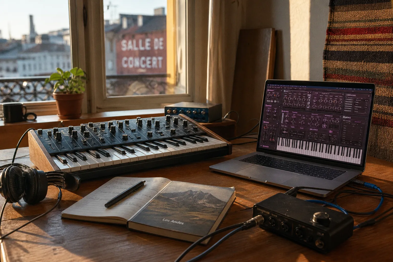 Andes JX : le nouveau synthétiseur soustractif open-source de NoiseRoom UIO