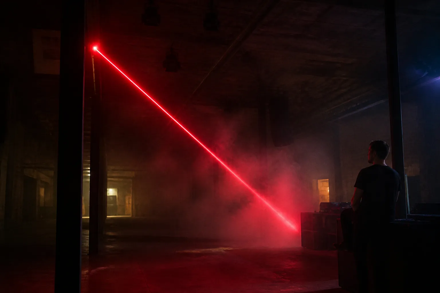 Lumière rouge en club techno : les raisons de ce choix