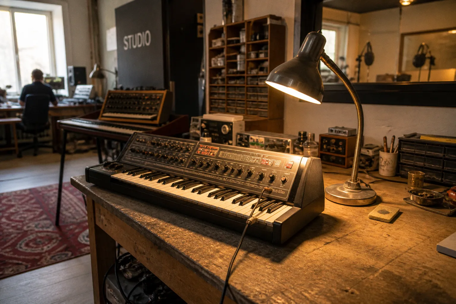 Synthétiseur d'occasion : le rituel du test en studio