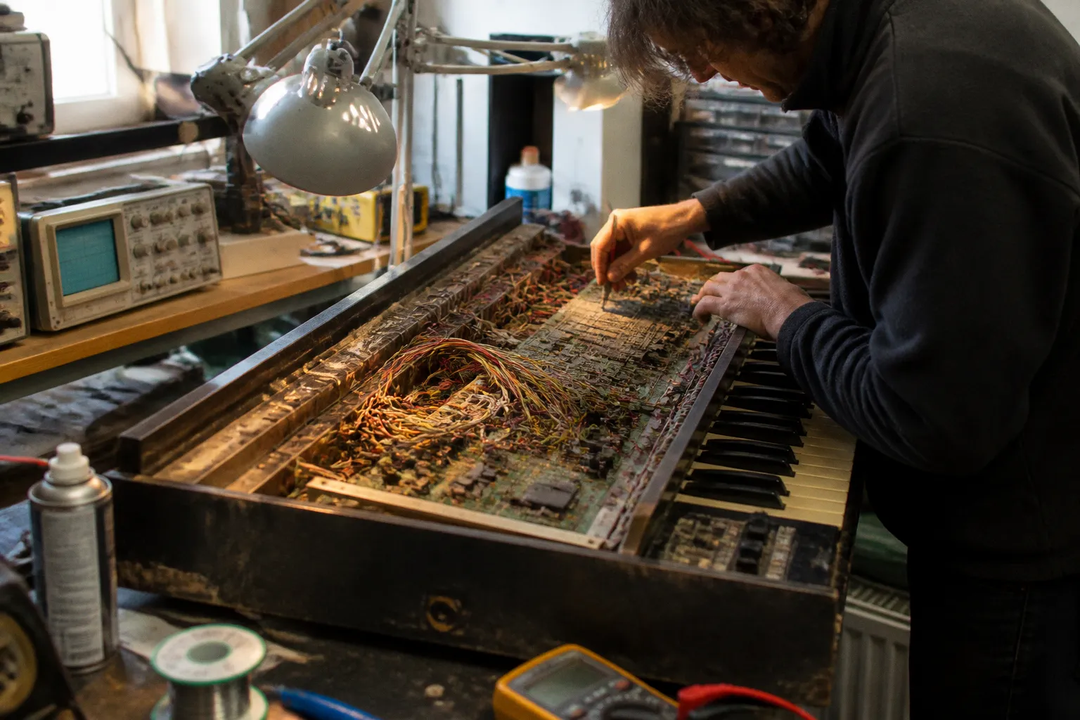 Synthétiseur vintage d'occasion : les pièges de l'électronique