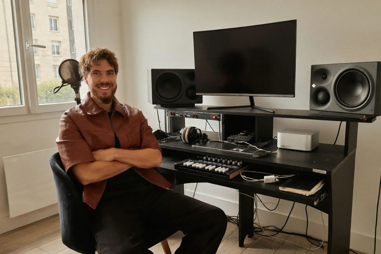 Vincent Gouin installe son studio de production musicale à Saint-Malo