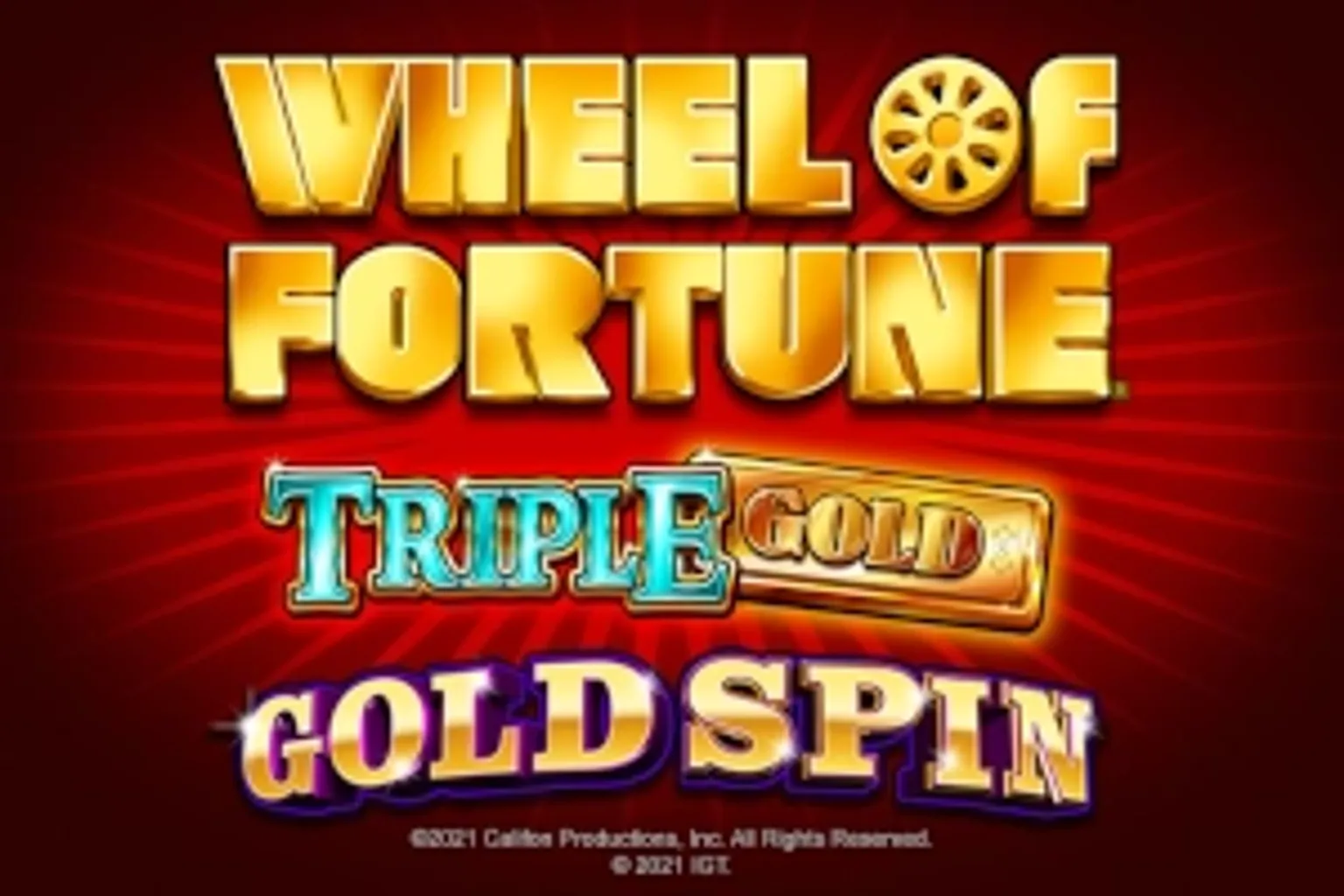 Wheel of Fortune Triple Gold Gold Spin sans téléchargement