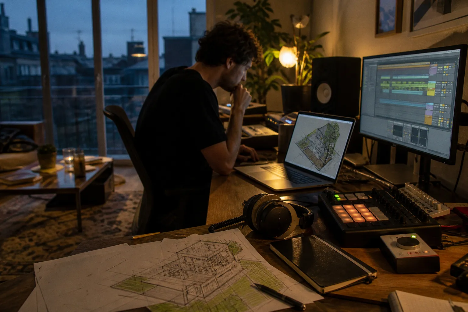 Workflow créatif : articuler Ableton Live et SketchUp Pro pour finaliser vos projets
